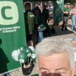 Det Konservative Folkepartis stand til Gode samtaler til Familiefesten I Padborg