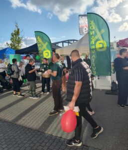 Den konservative stand ved havnen i Sønderborg