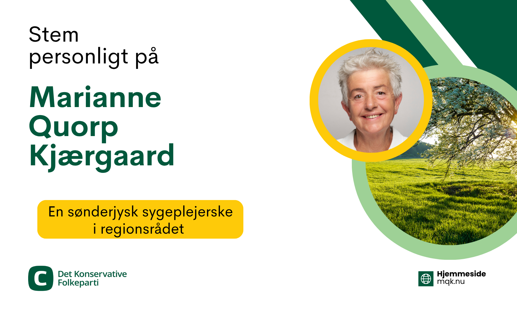 Stem personligt på Marianne Quorp Kjærgaard