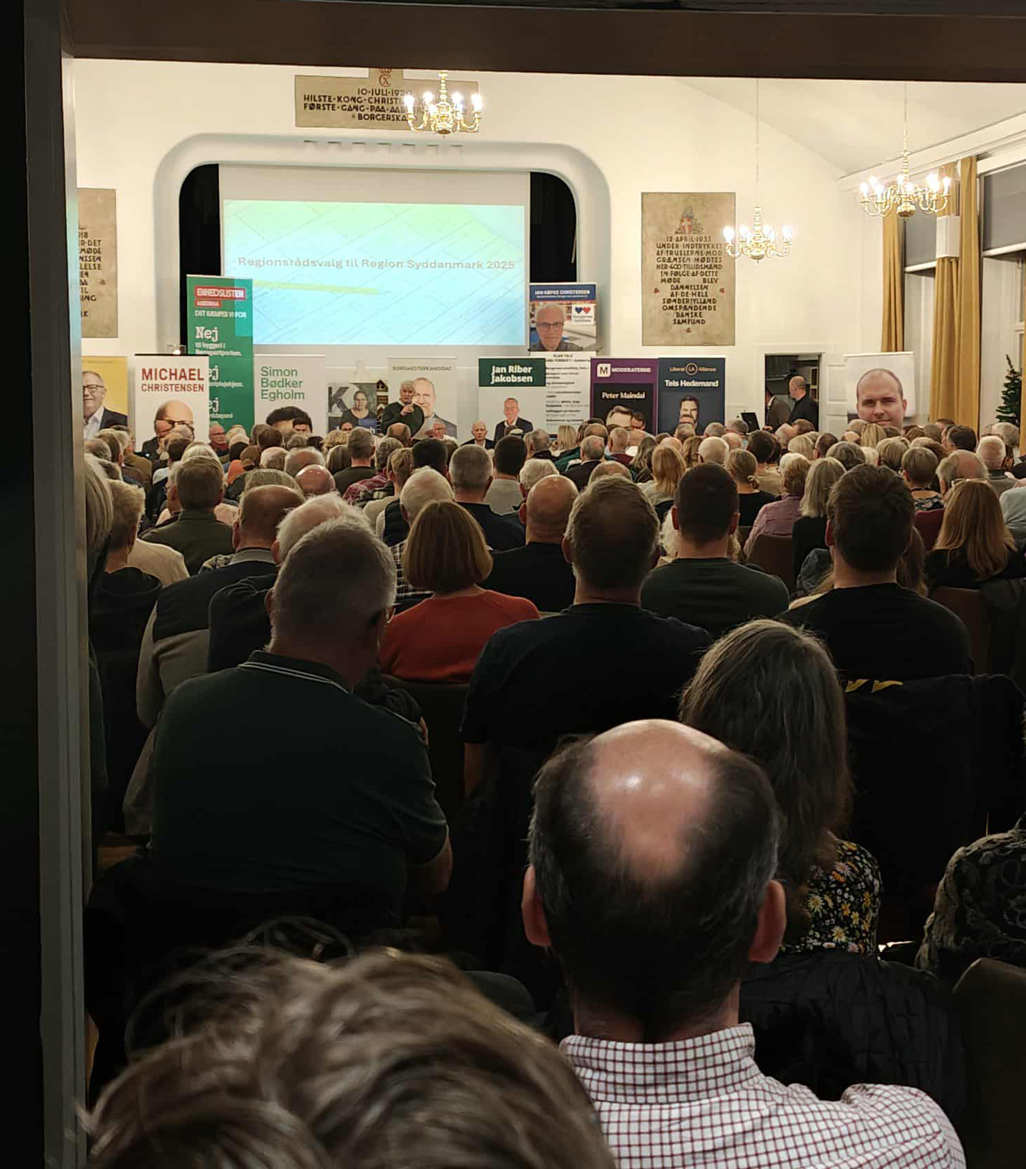 Sidste vælgermøde på Folkehjem 11.11.2025