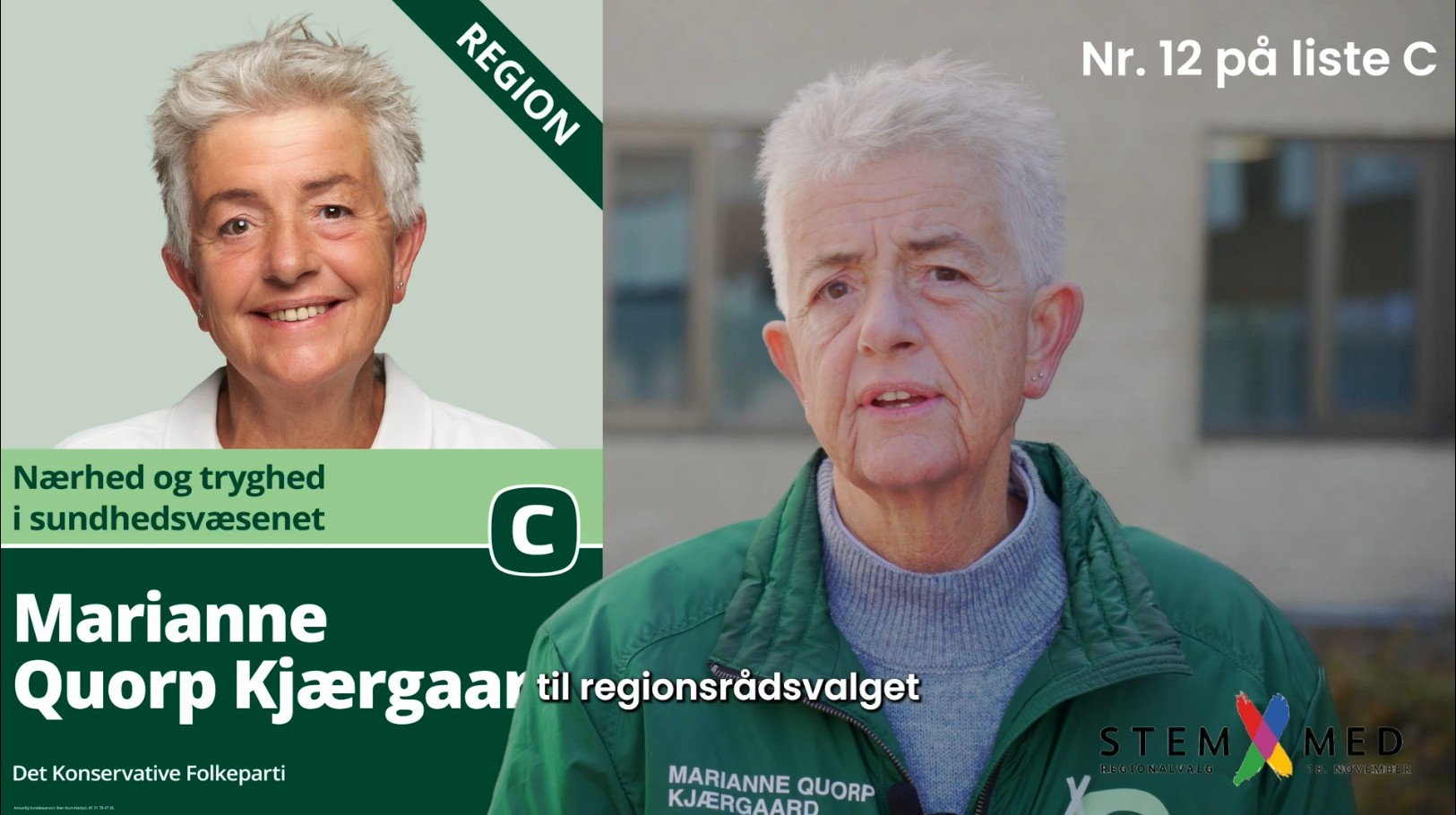 Stem på Marianne Quorp Kjærgaard til regionalvalget
